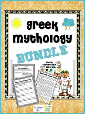 cover image of Greek Mythology Activity Book with Stories